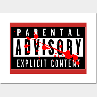 Parental Advisory Explicit Content Posters and Art